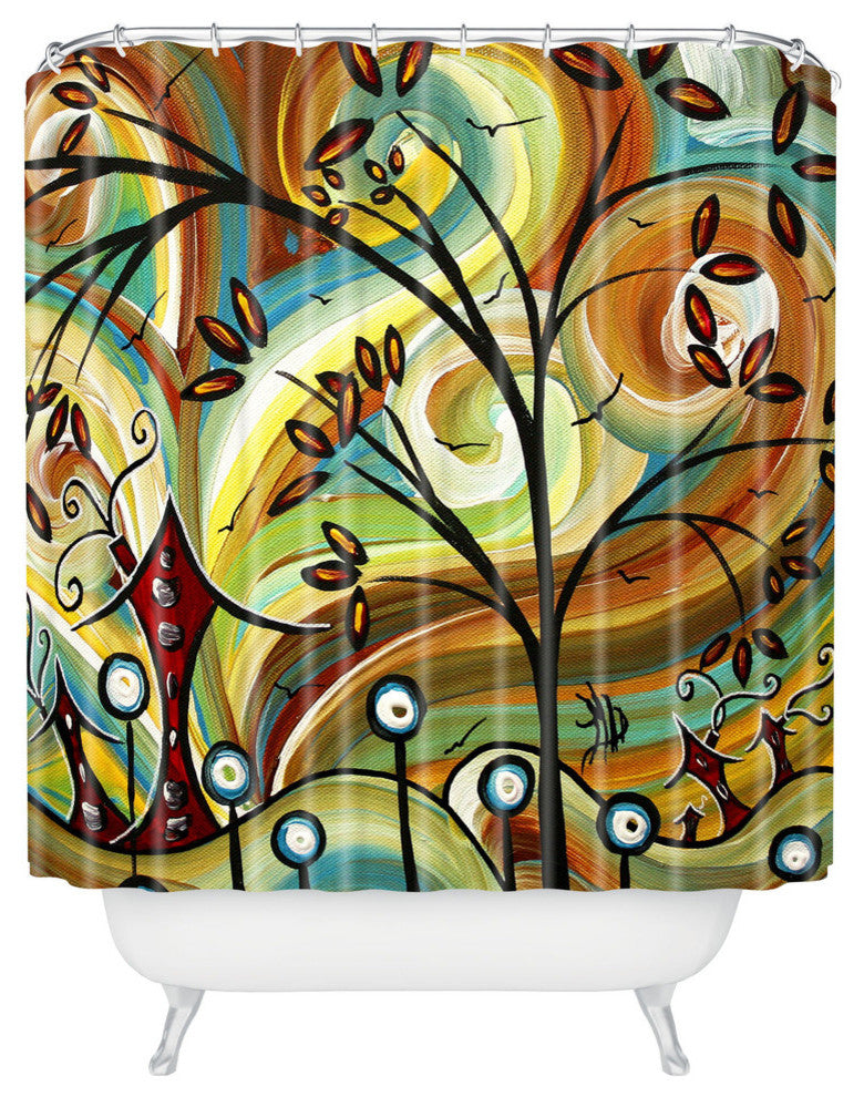 madart inc Fall Colors Shower Curtain