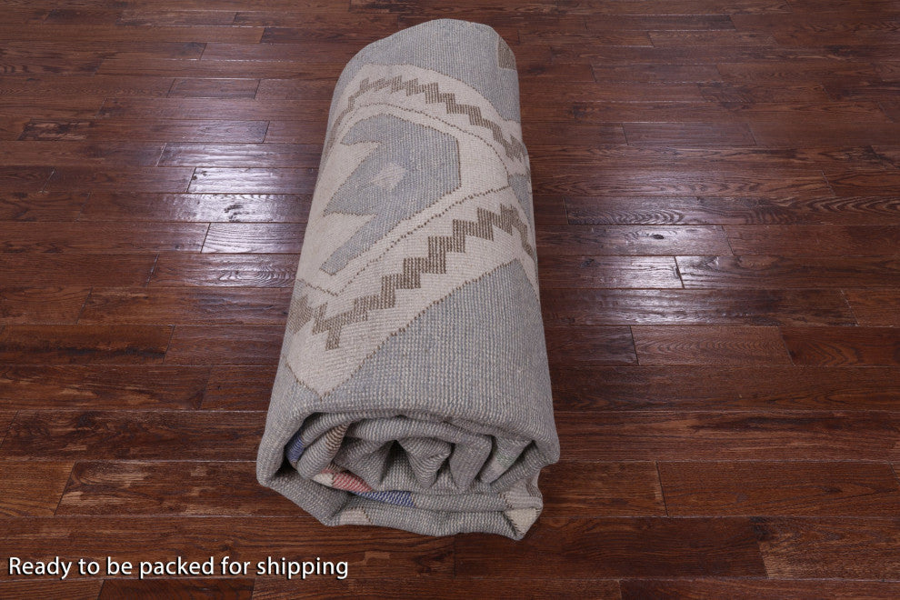 12' 3" X 14' 11" Moroccan Handmade Wool Rug - Q13114