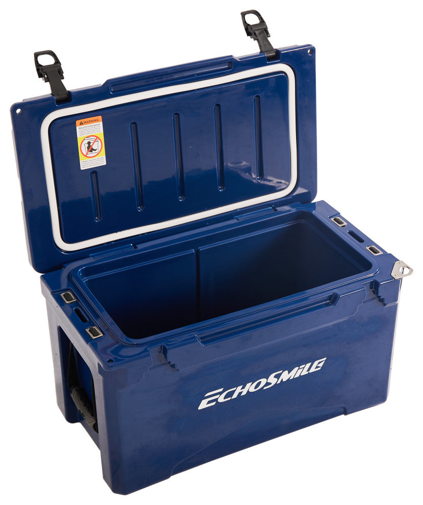 EchoSmile 35 qt. Rotomolded Cooler, Dark Blue