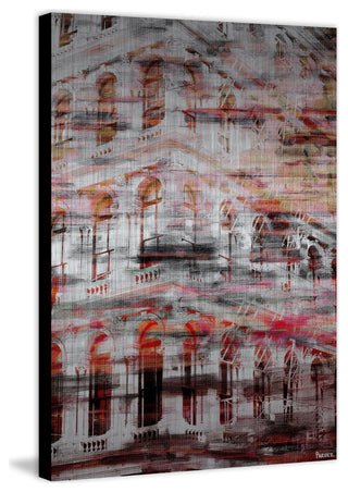 "Red Arches" Print on Brushed Aluminum, 24"x36"