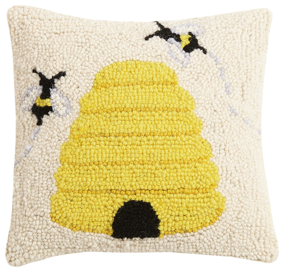 Beehive Hook Pillow