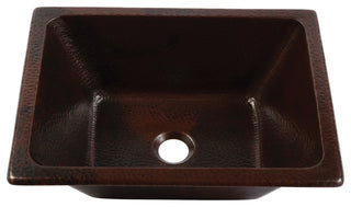 Hawking 17" Dual Flex Bathroom Sink in Copper