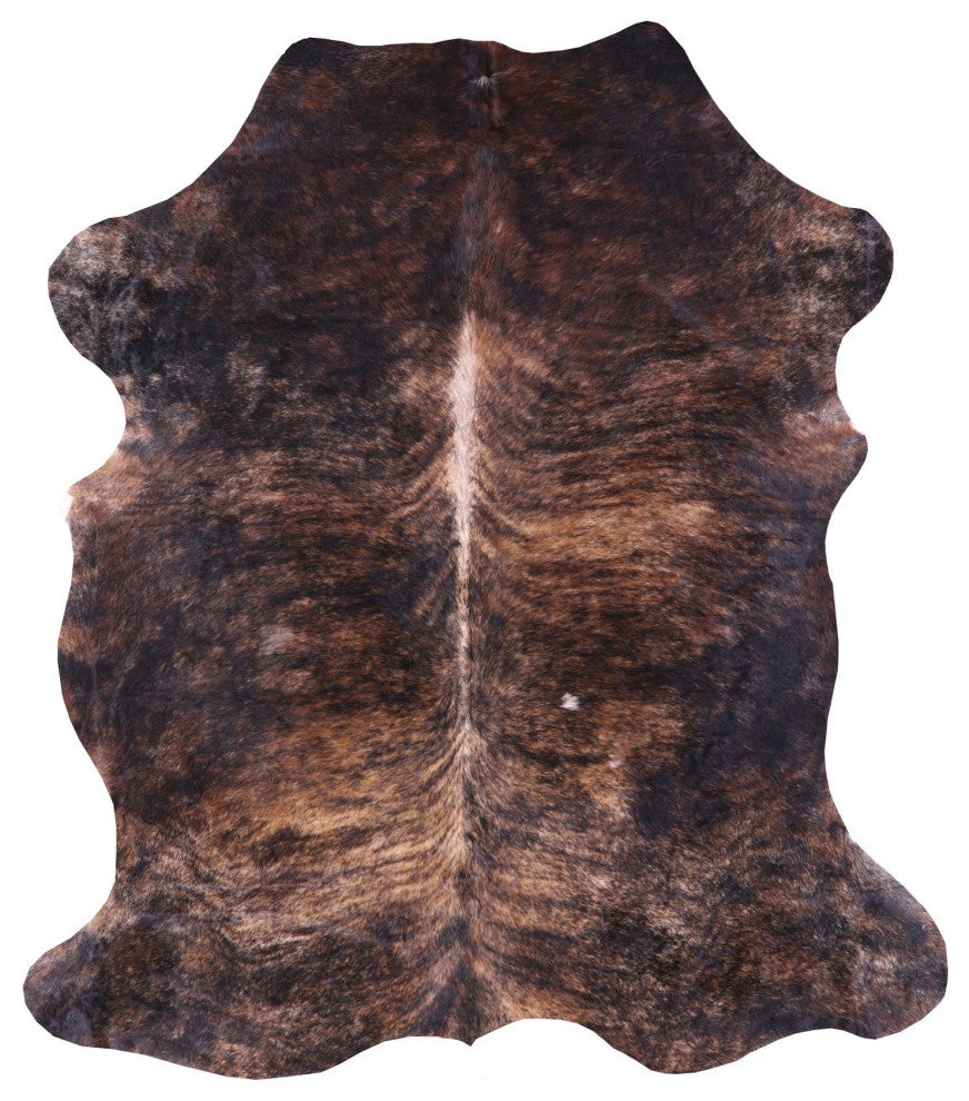 Organic Natural Hair-On Cowhide Area Rug 7' 3" X 6' 7" C1625