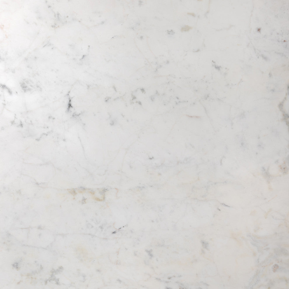 Helen Round Bistro Table-Polished White