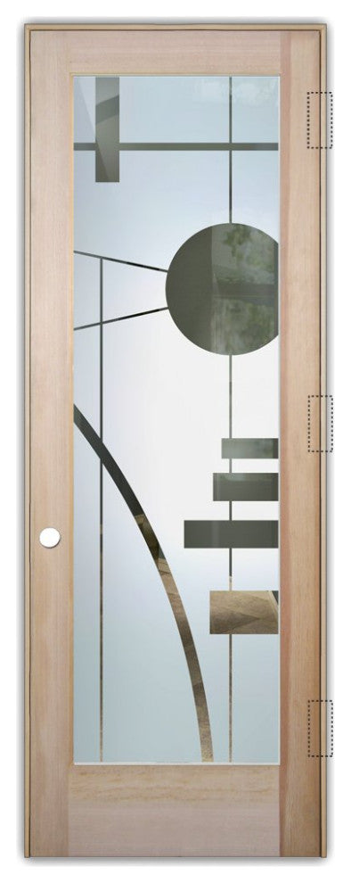 Interior Prehung Door or Interior Slab Door - Interval - Douglas Fir (stain...