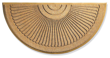 Sunburst Coir Doormat, Beige