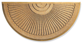 Sunburst Coir Doormat, Beige