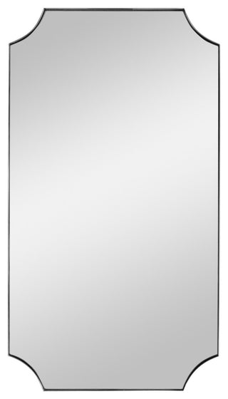 Uttermost Lennox Nickel ScallopeDecorner Mirror