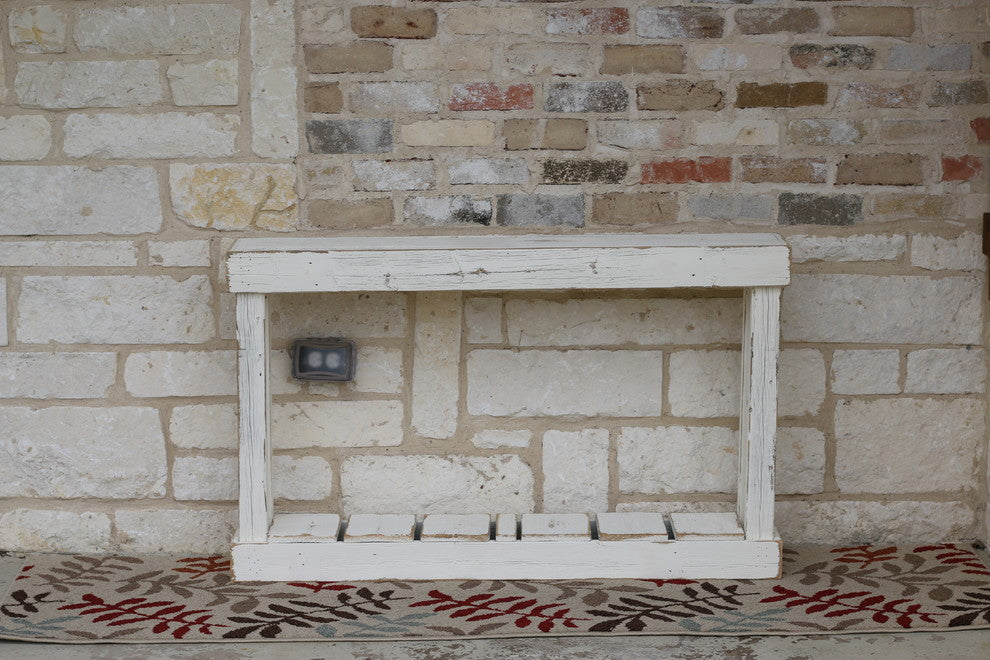 46" Single Top Console, White