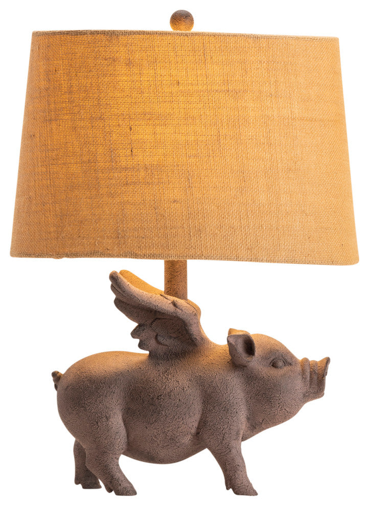 Hogs Fly Table Lamp, Grey