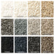 Serenade Indoor Shag Area Rug Carpet Collection, Sleek Suede, 7x7