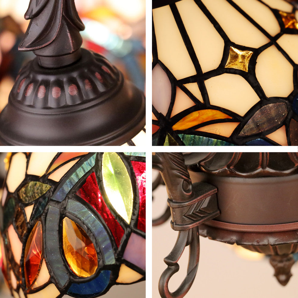 Serenity Victorian-Style 5-Light Large Chandelier 27" Wide