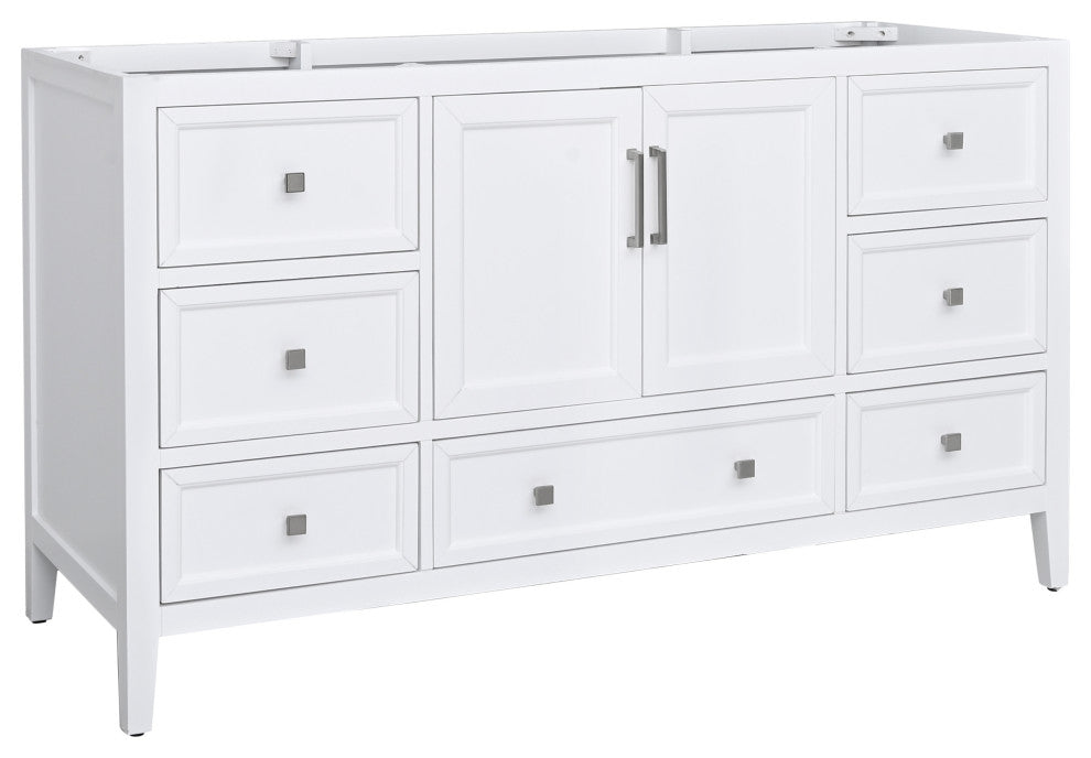 Avanity Everette 60 in. Single Vanity Only in White
