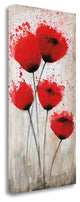"Luminous Crimson II" By Catherine Brink, Giclee Print on Gallery Wrap Canvas