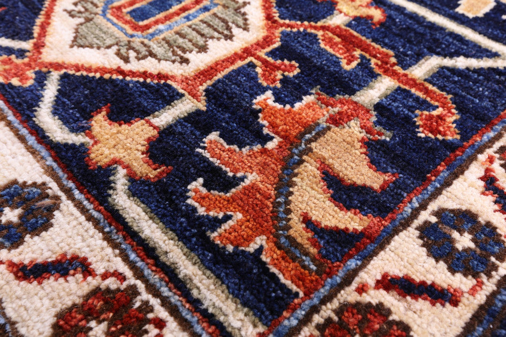 Handmade Persian Fine Serapi Wool Rug 9' 11" X 13' 8" - Q12859