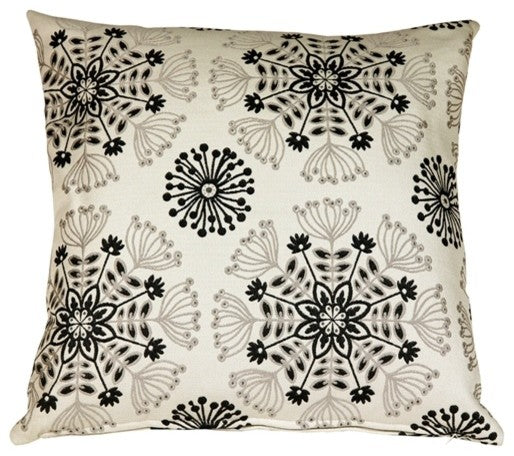 Pillow Decor - Waverly Kaleidoscope Tuxedo 20 x 20 Throw Pillow