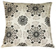 Pillow Decor - Waverly Kaleidoscope Tuxedo 20 x 20 Throw Pillow