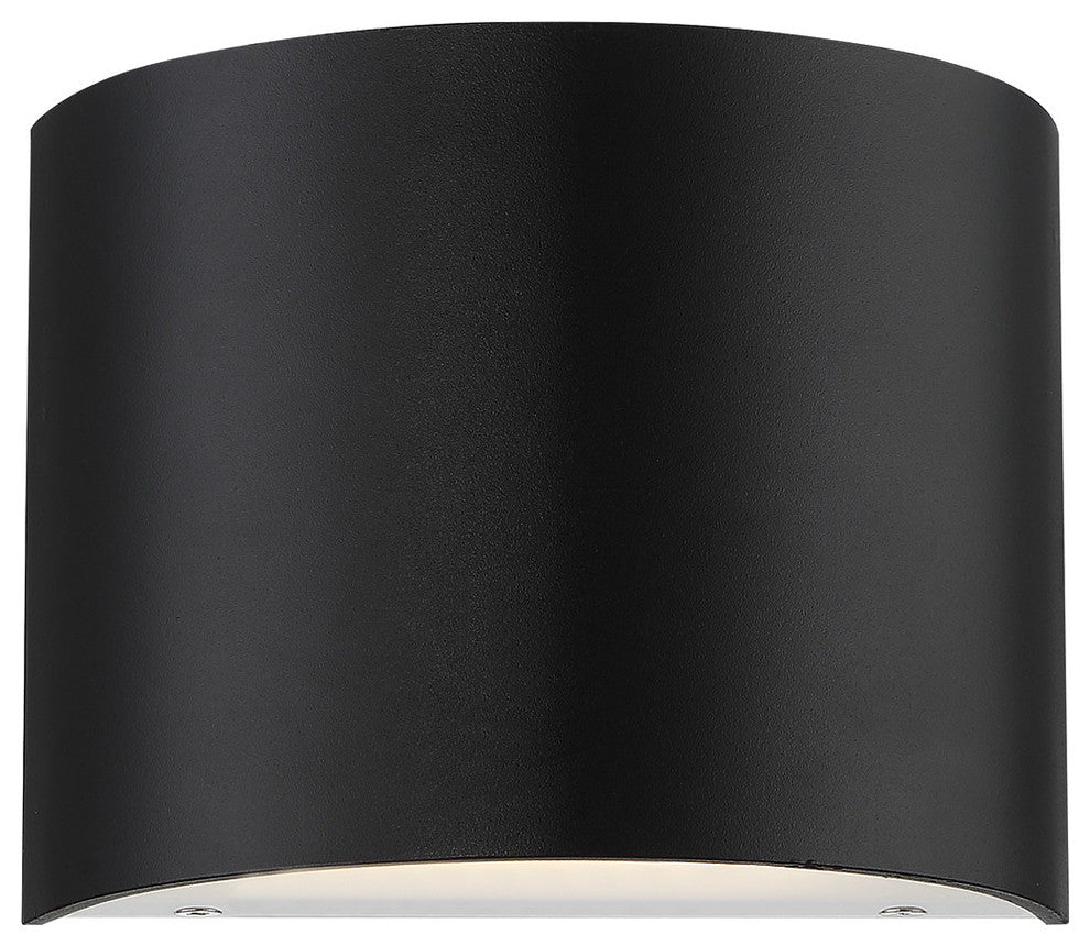 Pocket 7" LED Wall Sconce, Black