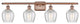 Innovations 516-4W-AC-G462-6-LED 4 Light Bath Vanity Light, Antique Copper