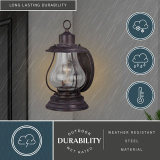 Dockside 6.25" Outdoor Wall Light Weathered Patina
