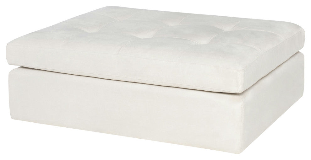 Lola Champagne Microsuede Fabric Modular Sofa, HGSN334
