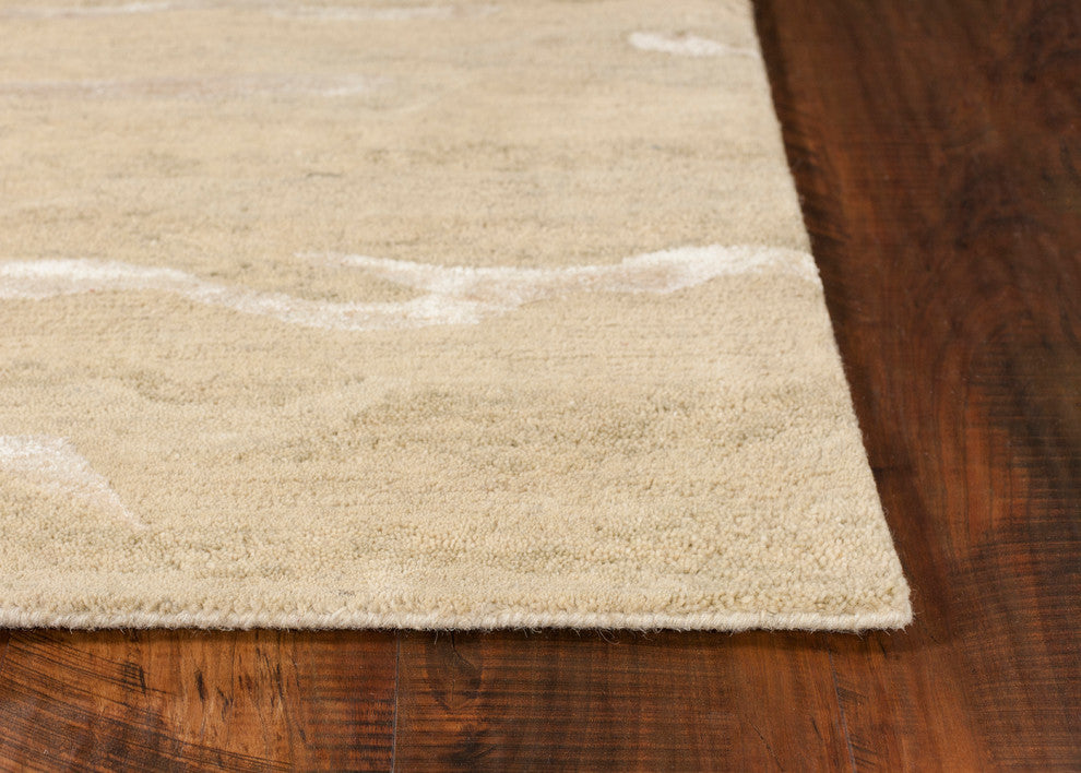 Serenity Beige Breeze Rug, 3'3" x5'3"