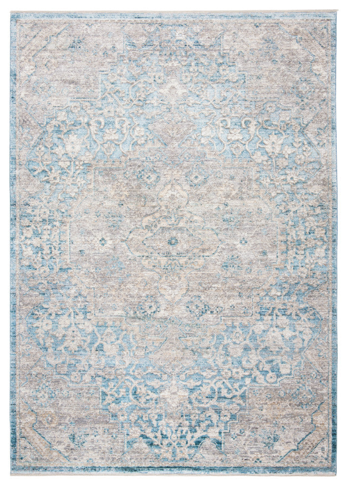 Safavieh Dream DRM412M Rug, Blue/Grey, 4' X 6'