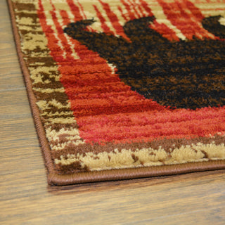 Hearthside Fossil Creek Multi Lodge Area Rug, 7'10"x9'10"