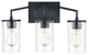 Beverlly 3 Light 20" Matte Black Bathroom Vanity Light