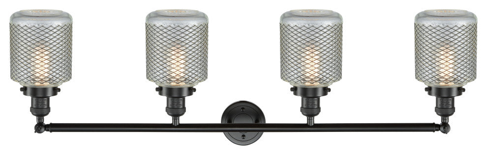 Innovations Lighting 215-Ob-S-G262 4 Light 44" Adjustable Bathroom Fixture