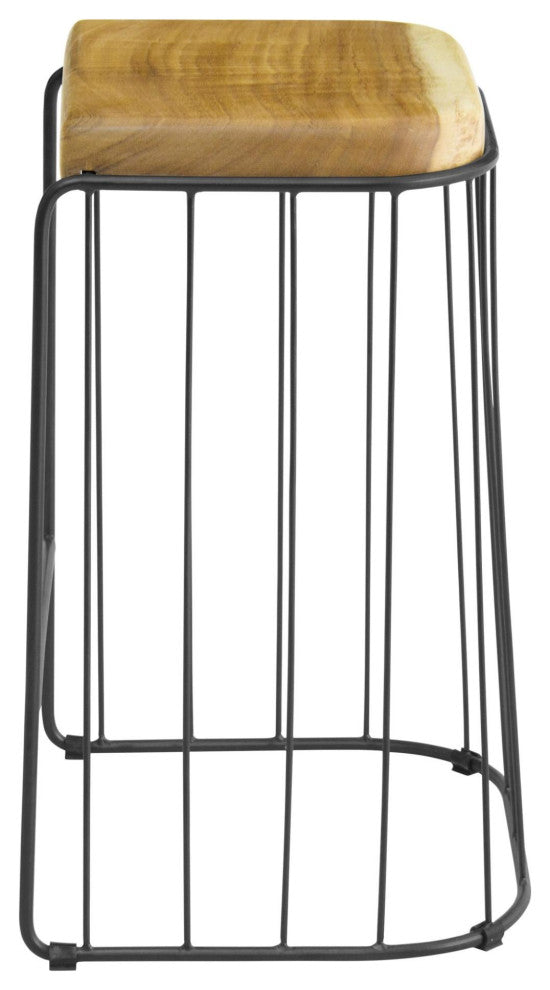 Tala Trembesi Counter Stool, Natural