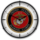 USA710130 US Marine Corps Clock