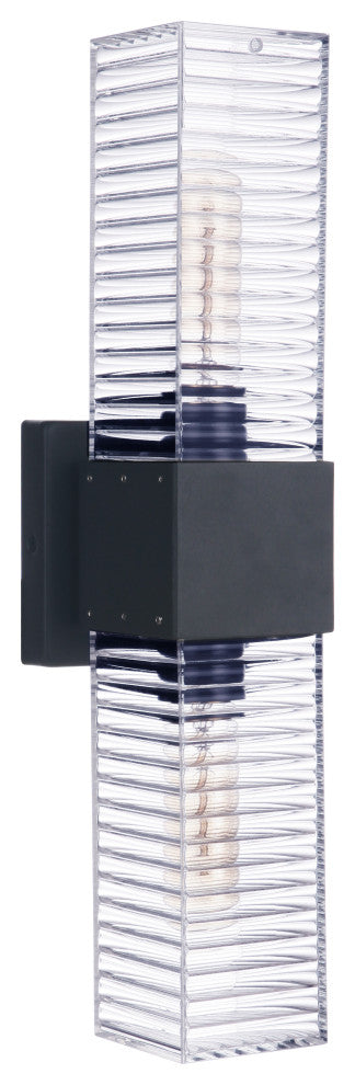 Ridge Outdoor Lantern 2  Light  Midnight