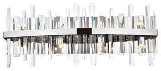 Modern Chrome 8-Light Bath Sconces