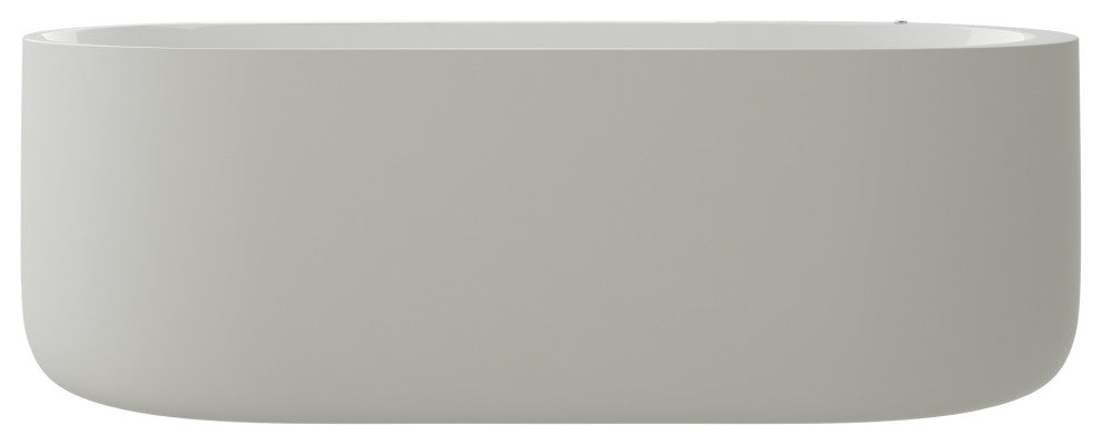Broxton 67" Freestanding Air jetted Bathtub with no faucet