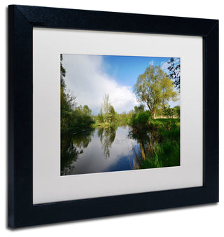 'Rise Above' Matted Framed Canvas Art by Philippe Sainte-Laudy