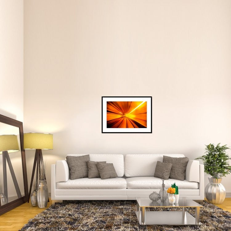 "Wormhole" Framed Digital Print by Alfred Myers, 38"x28"