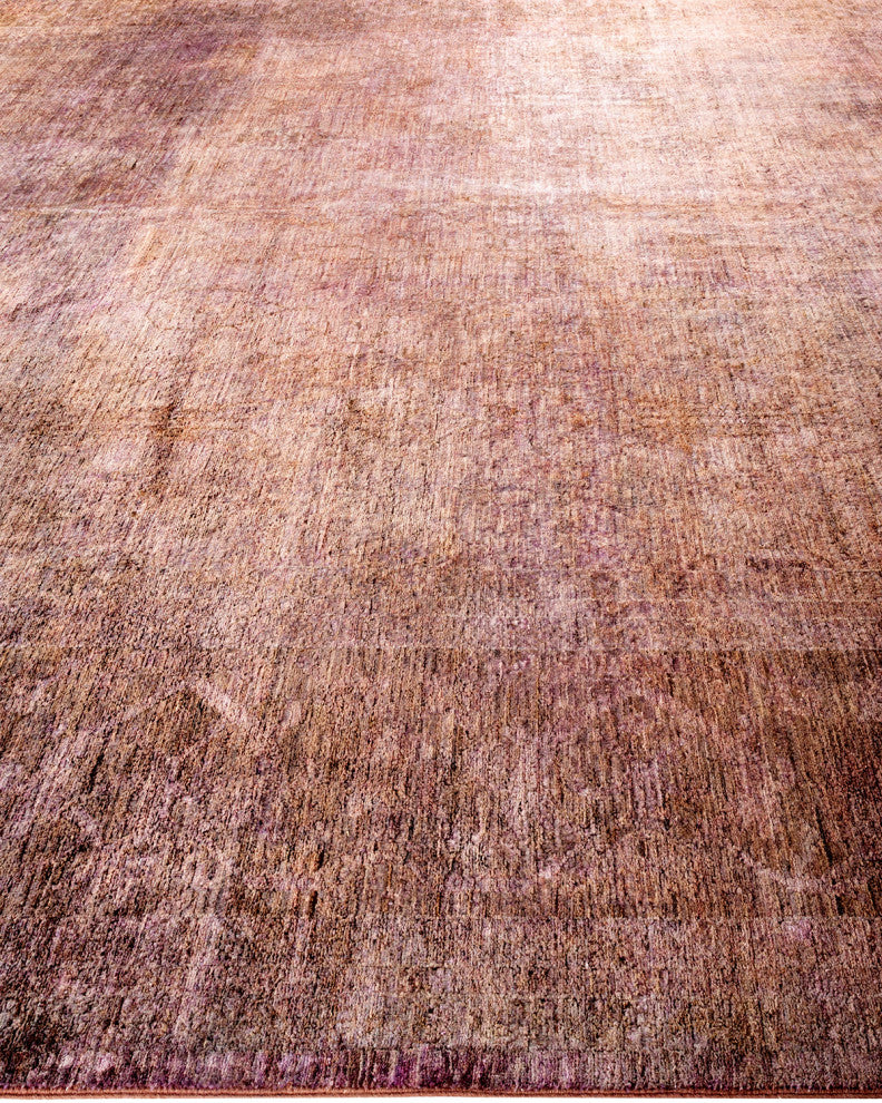 Vibrance, One-of-a-Kind Handmade Area Rug Brown, 14'9"x11'11"