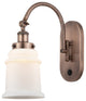 Innovations 918-1W-AC-G181 1-Light Sconce, Antique Copper