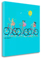 "Tour De Girls" By Caroline Benchetrit, Giclee Print on Gallery Wrap Canvas