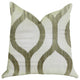 Morrocan Villa Light Grass Luxury Throw Pillow, 16"x16"