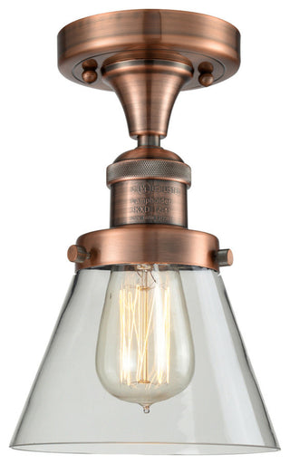 Innovations Lighting 517-1Ch-Ac-G62-Led 1 Light Dimmable Led Semi-Flush Mount