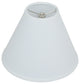 Fenchel Shades 4"x10"x8" Spider Attachment Empire Lamp Shade, Linen Shadow