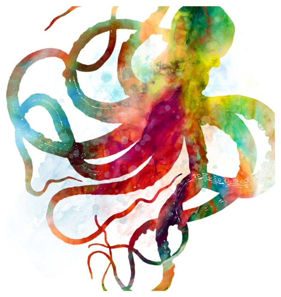 "Pieuvre in Dreams I" Fine Art Piece