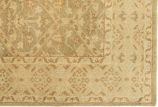 100% Fine Wool Hand Knotted Moss / Gold Vernon VN-04 Area Rug by Loloi, 9'6"x13'