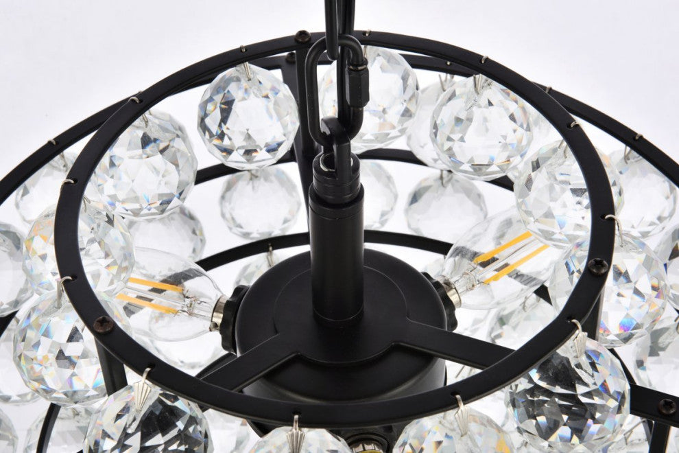 Seren 14" Pendant, Black