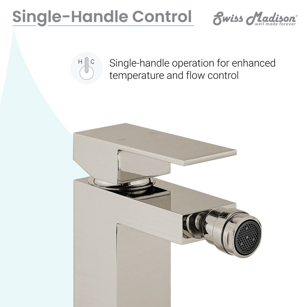 Concorde Bidet Faucet, Nickel