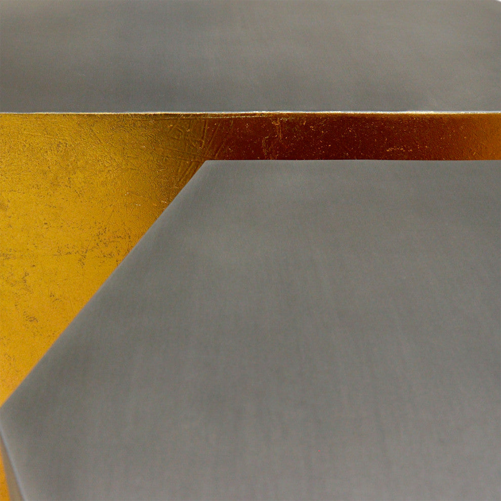 Pasargad Home Urban Chiz Style Coffee Table Set, Grey