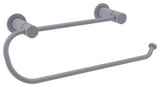 Fresno Wall Mounted Paper Towel Holder, Matte Gray