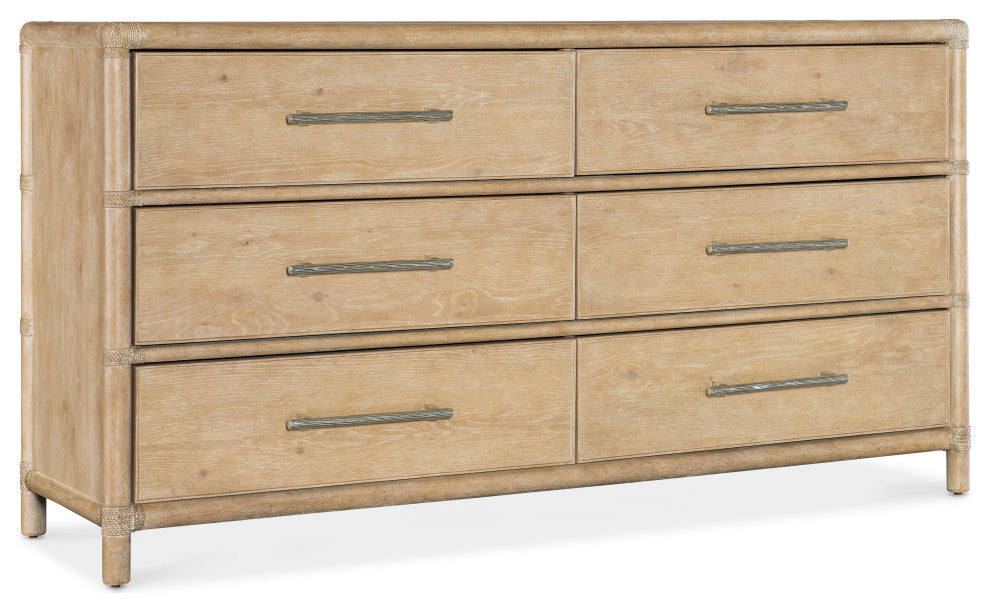 Retreat Pole Rattan Dresser